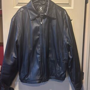 100% leather jacket size XL